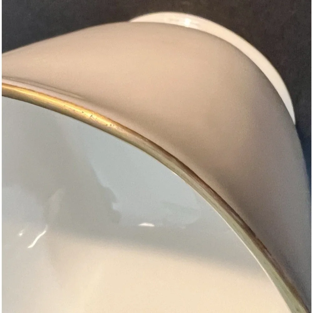 LENOX Square Special Bowl w/ Gold Rim Vintage Dips Candy Trinkets 4.25